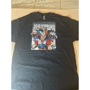 WWE Road Warriors Black‎ T-Shirt 2XL